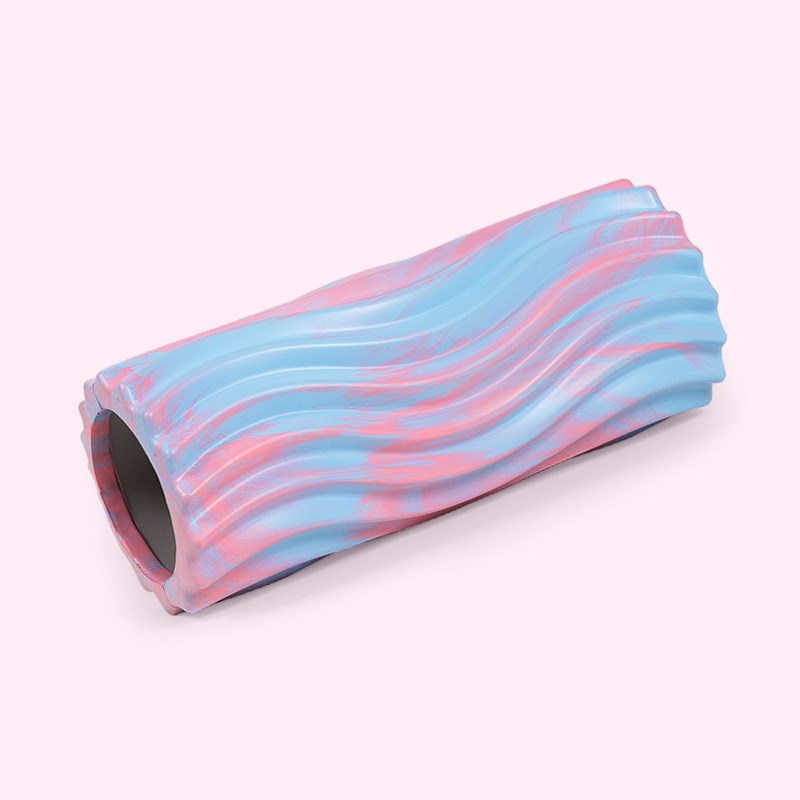Wave Pattern Swirl Foam Roller
